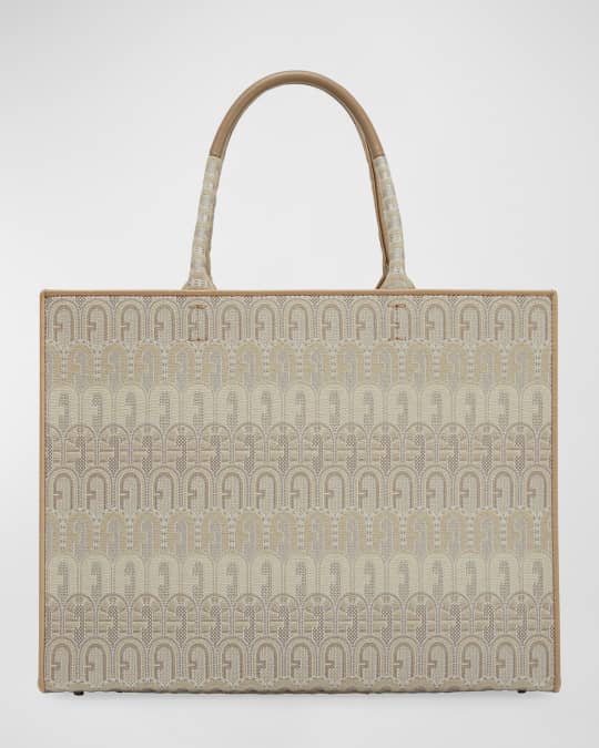 Opportunity Large Arch Logo Jacquard Tote Bag