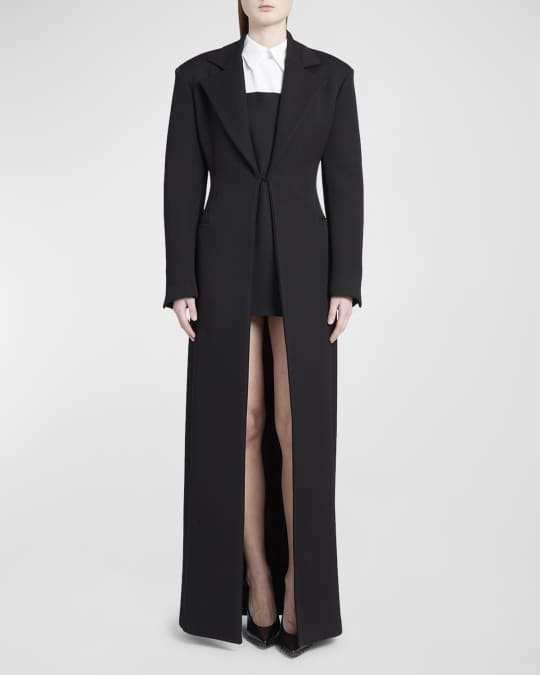 ジャケット Valentino Black wool coat Luxury jacket for men - Valentino Garavani black wool jacket