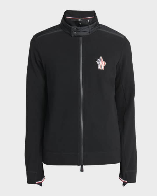 Moncler Grenoble Men's Base Fleece Cardigan | Neiman Marcus