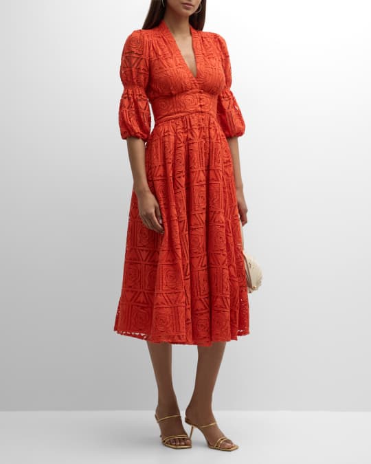 Neiman marcus midi dresses on sale