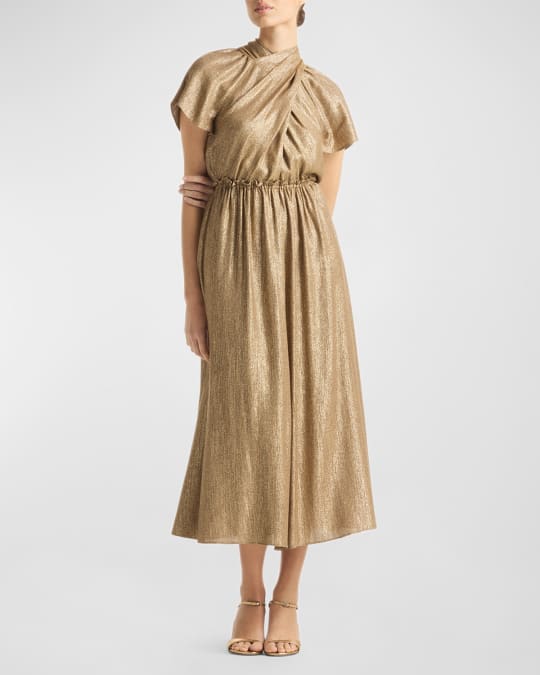 St john metallic dress online