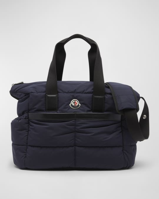 Moncler Kid's Quilted Diaper Bag | Neiman Marcus