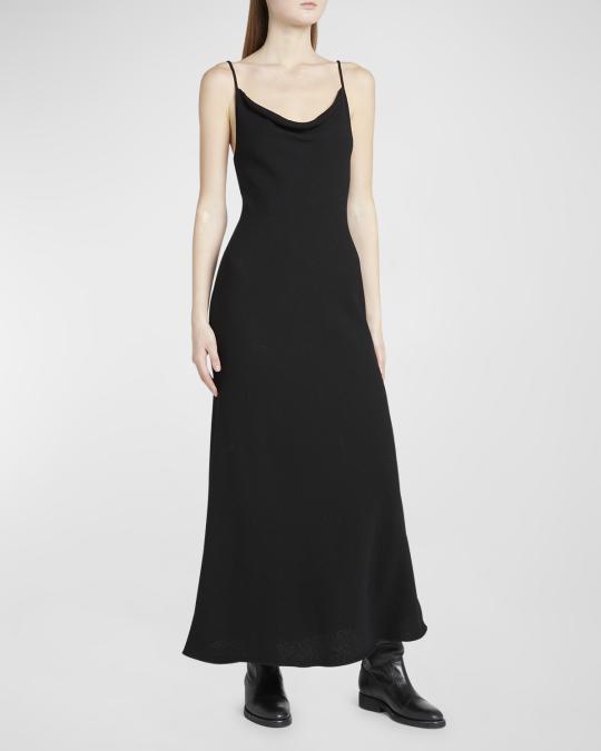 golden goose maxi dress Journey Scoop-Neck Wool Slip size:22W