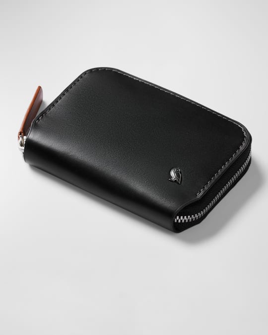Men's Folio Mini Zip Wallet