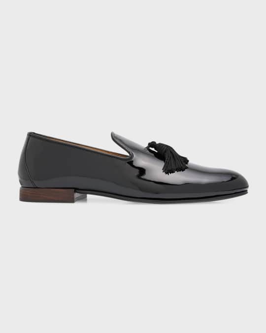 TOM FORD Men's Patent Leather Tassel Loafers Neiman Marcus