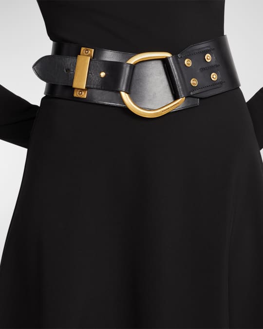 Women's Designer Brown Wide Belts at Neiman Marcus