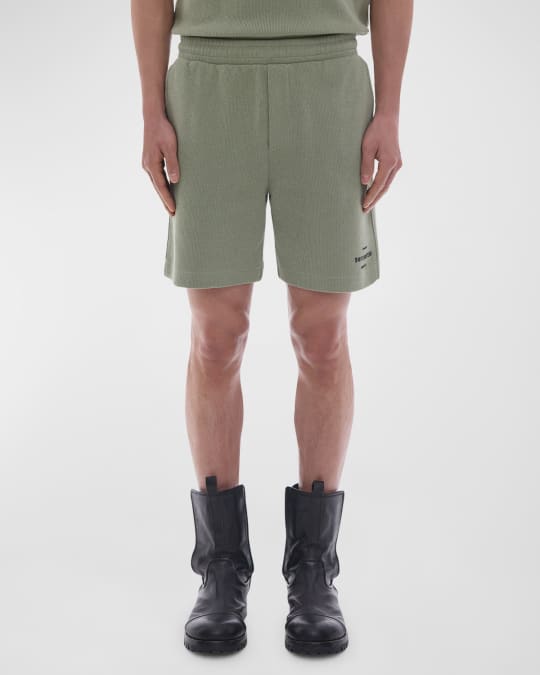 Helmut Lang Men's Jersey Knit Shorts Neiman Marcus