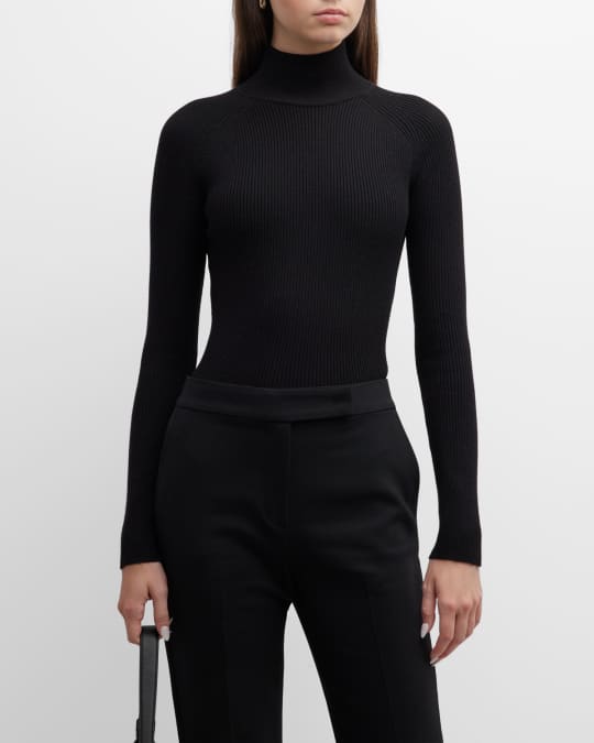 【送料&関税込】Max Mara Turtleneck Cape Max Mara Studio Panino women's turtleneck in wool and
