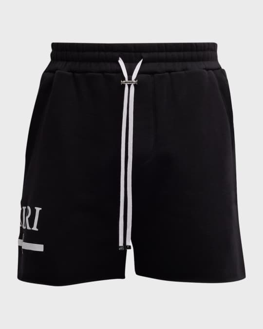 [ MAHAGRID]★VARSITY LOGO SWEAT SHORT VarsityShorts-CS22-11-BLK-