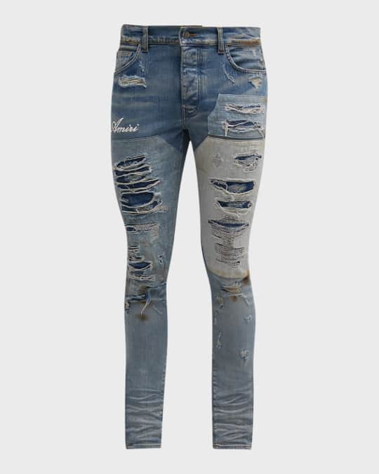 Men s Artisanal Ripped Skinny Jeans