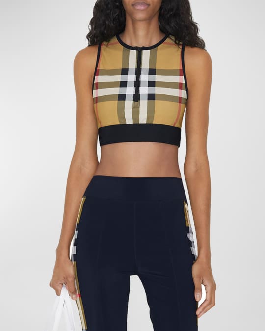 Burberry sports bra set top