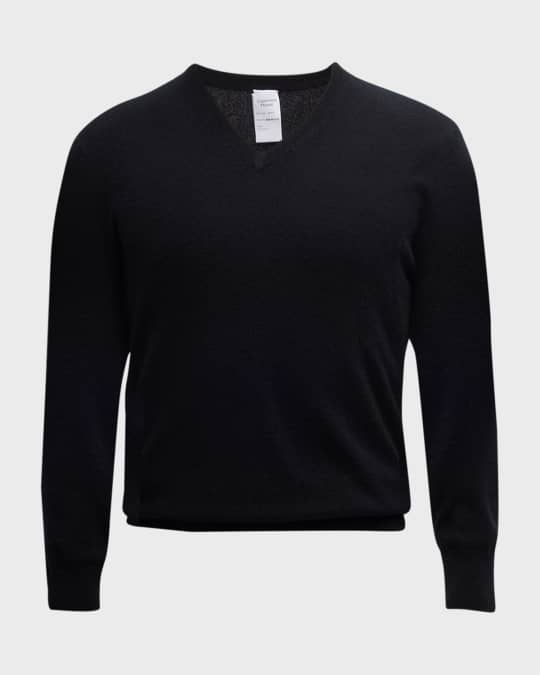 Men s Cashmere V Neck Sweater