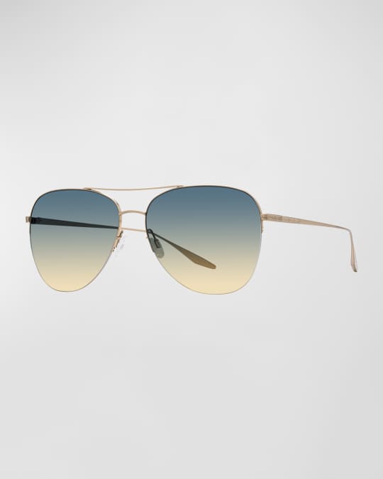 Barton perreira chevalier titanium aviator sunglasses cheap