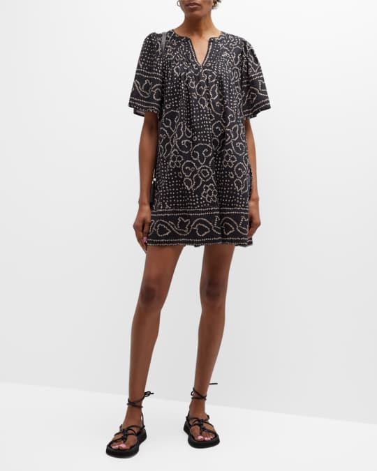 Mischa embroidered deals shift dress