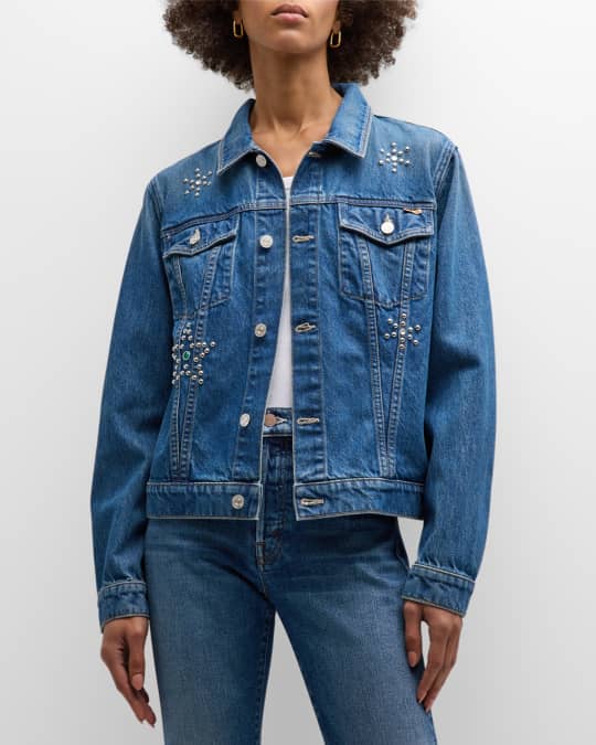 Mother jean jacket new arrivals