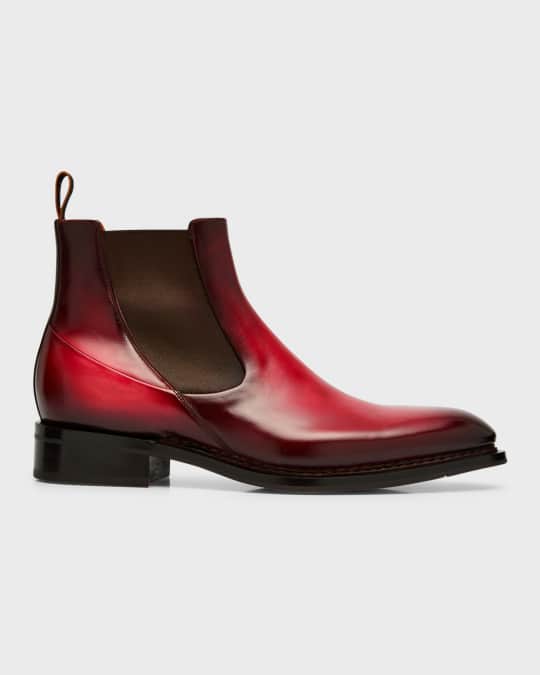 Men s Racy Leather Chelsea Boots