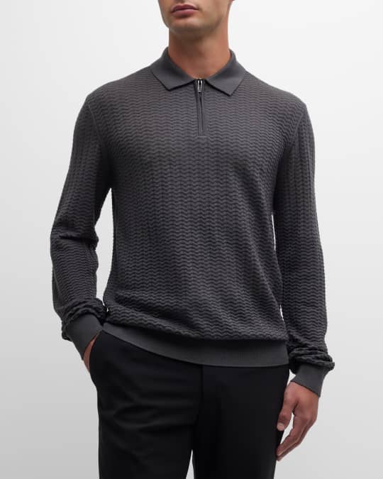 Armani deals half zip