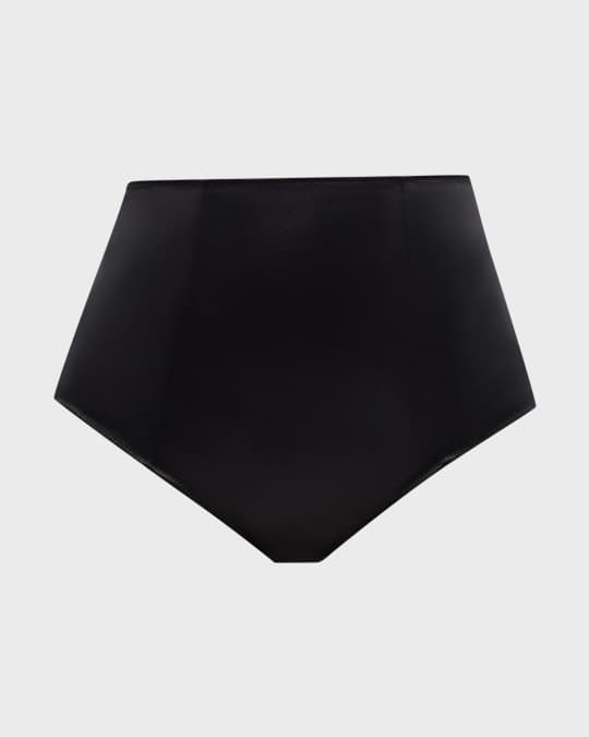 Tous Les Jours High-Rise Stretch Silk Panties
