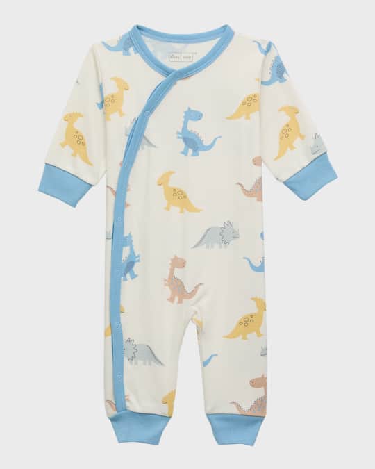 Kissy Kissy Love Baby Boys Sleeveless Playsuit - Dino Pals main image 0