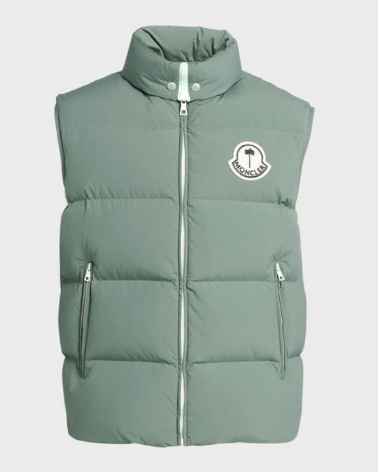 Moncler Genius Moncler x Palm Angels Men s Rodmar Quilted Down Vest Neiman Marcus