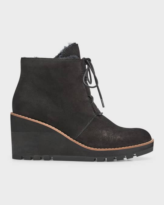 Eileen fisher online wedge bootie