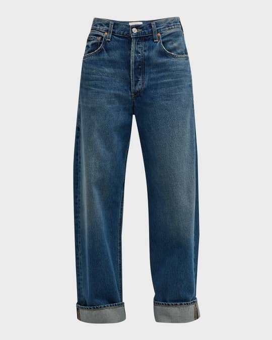 Ayla Baggy Cuffed Cropped Jeans