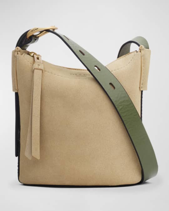 Buy the Belize Mini Bucket Bag - Suede