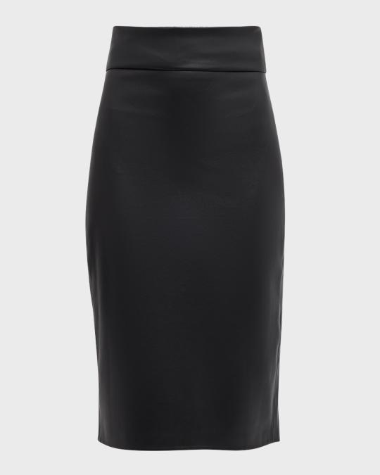 Vegan Leather Pencil Skirt main image 0