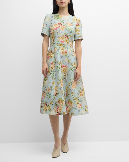 Vintage chanel eloise silk cheap dress