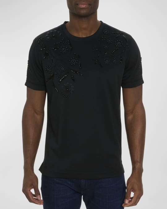Robert Graham Men #39 s Courting Jewels Knit T Shirt Neiman Marcus