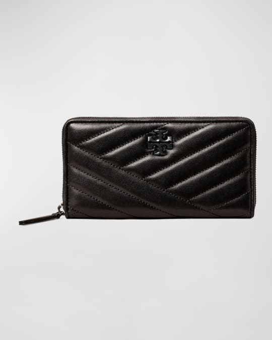 Kira Zip Leather Continental Wallet