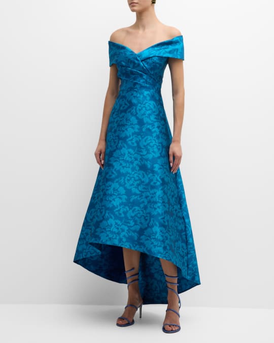 Teri jon high low dress hot sale