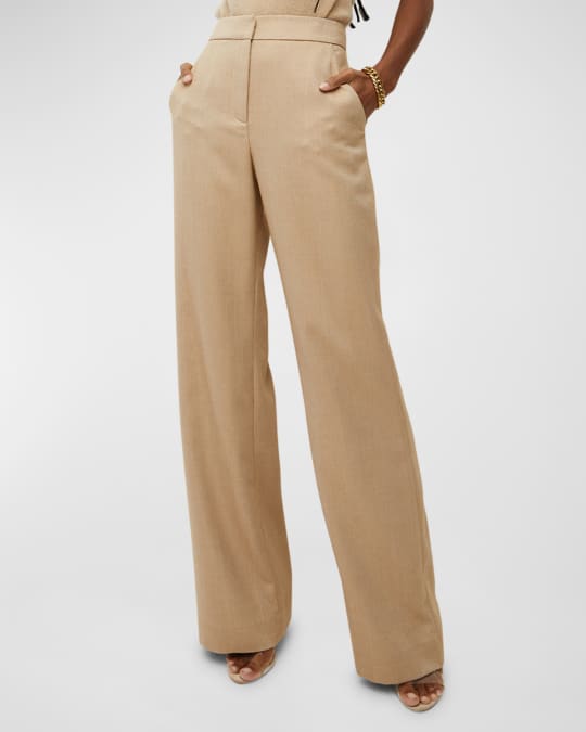 Veronica Beard Tonelli Wide Leg Pants Neiman Marcus