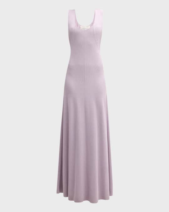 By Malene Birger Lilo Ribbed-Knit Midi Dress | Neiman Marcus