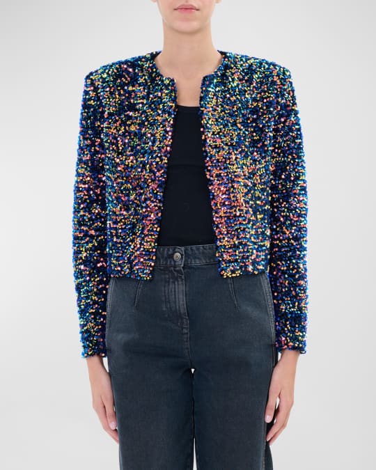 Iro Daphne Sequined Blazer Neiman Marcus
