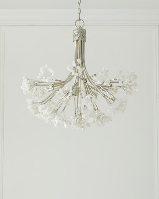 Quartz Crystal 30" 9-Light Chandelier
