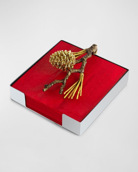 Pine Cone Cocktail Napkin Holder 