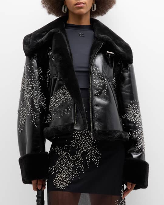 Neiman marcus leather jackets online