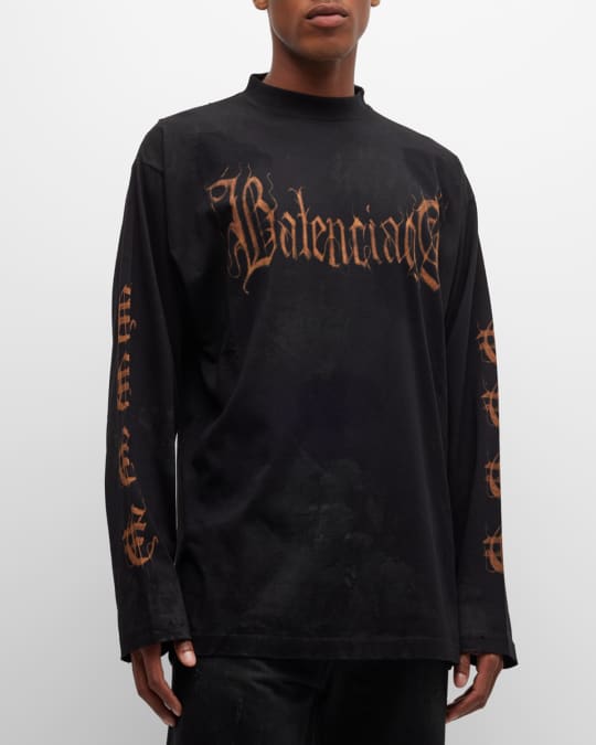 Balenciaga long t shirt shop