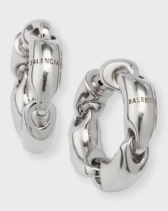 Balenciaga Solid 2.0 Earrings | Neiman Marcus