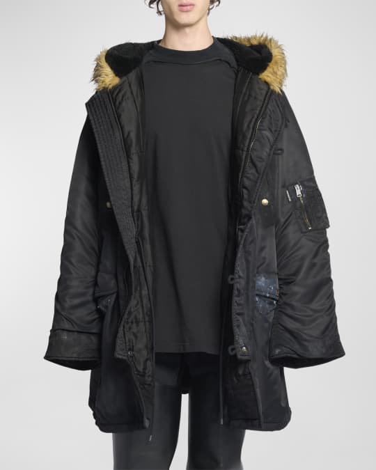 Balenciaga Men s Balenciaga Military Parka Neiman Marcus
