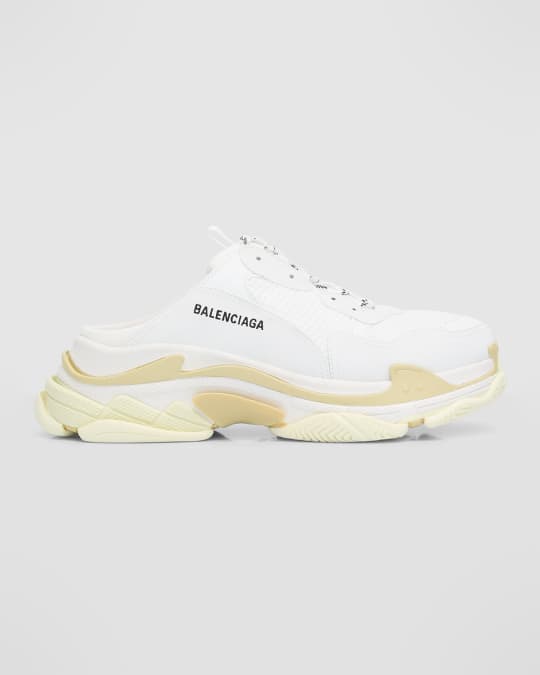 Balenciaga Men's Triple S Mules | Neiman Marcus