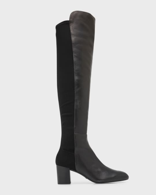 Stuart Weitzman Stretch Leather Over The Knee Boots Neiman Marcus