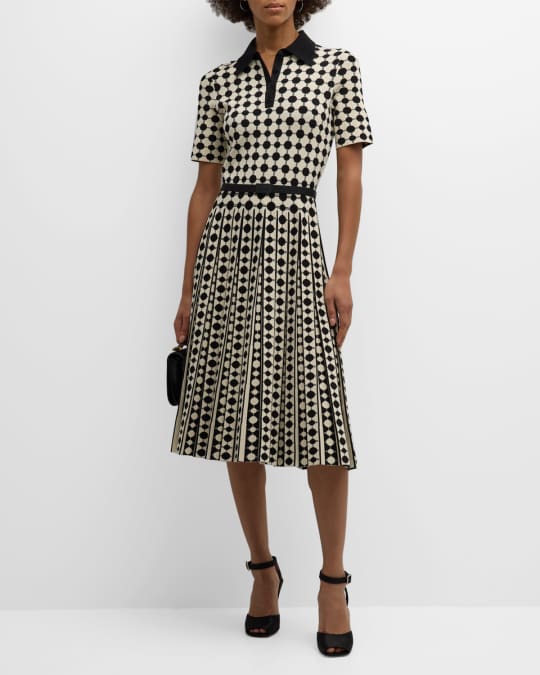 Tory burch striped polo online dress
