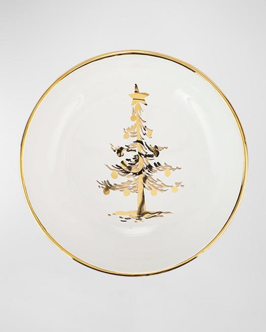 Vietri Meidici Natale Pasta Bowl | Neiman Marcus
