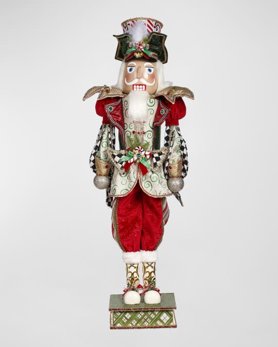 Mark Roberts Large Royal Nutcracker Christmas Decoration, 50.5" Neiman Marcus