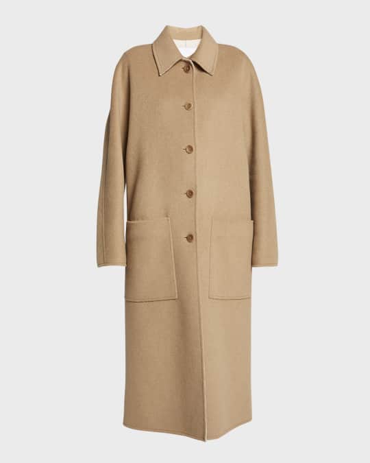 Reversible Double Face Long Coat