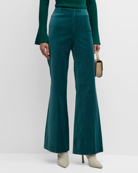 Nile Flared Velvet Pants