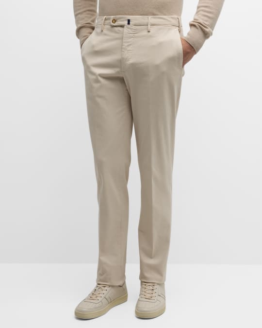Incotex Men's Organic Cotton Comfort Chino Pants | Neiman Marcus