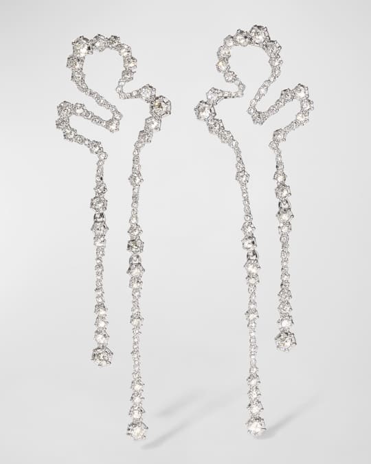 Punk Royale Crystal Cascade Post Earrings